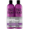 Kosmetická sada Tigi bed head dumb blonde šampon 750 ml + kondicionér 750 ml dárková sada