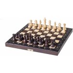 Dřevěné šachy školní hnědé – Zboží Živě