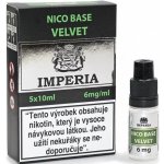 Nikotinová báze CZ IMPERIA Velvet 5x10ml PG20-VG80 6mg – Zboží Dáma