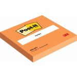 Bloček samolepicí 3M Post-it 654-NO, 76x76 mm, oranžový, 100 lístků – Hledejceny.cz
