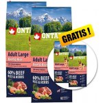Ontario Adult Large Beef & Rice 2 x 12 kg – Sleviste.cz