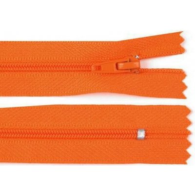 Pro Háčkování Spirálový zip pinlock No 3 délka 20 cm oranžový – Hledejceny.cz