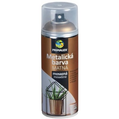 Primalex Sprej metalická MAT mosazná 400 ml | Zboží Auto
