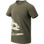 Tričko Helikon-Tex Full Body Skeleton krátké Olive Green – Sleviste.cz