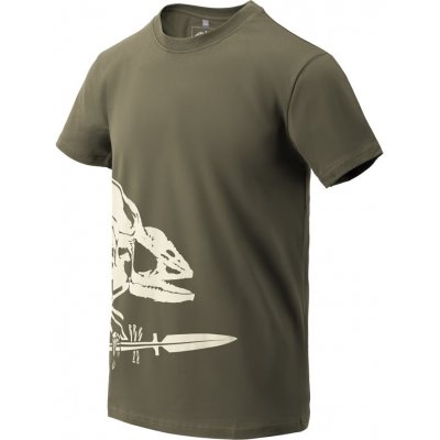 Tričko Helikon-Tex Full Body Skeleton krátké Olive Green – Sleviste.cz