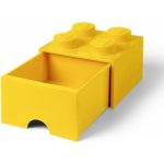 LEGO® Úložný box 250 x 252 x 181 s šuplíkem žlutá – Hledejceny.cz