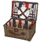 Cilio Piknikový koš LENNO hnědý – Zboží Dáma