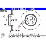 ATE Brzdový kotouč - 290 mm AT 410217 | Zboží Auto