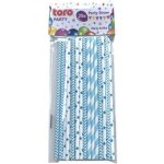 Toro Party brčka papírová světle modrá 19,7 cm 25 ks – Zboží Dáma