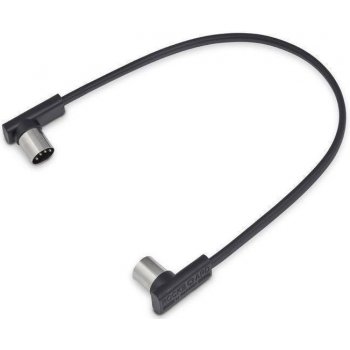 RockBoard Flat MIDI Cable 60 cm Black