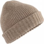 Beechfield Čepice B 389 Stonefell pletená COT530389aw799-light brown UNI Hnědá světlá melírová – Hledejceny.cz