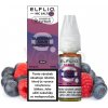 E-liquid ELFLIQ Nic SALT - borůvka a malina 10 ml 10 mg