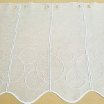 Záclona na vitrážku GERSTER 11895/0001 GITA bílá 45 cm – Hledejceny.cz