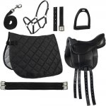 HKM Dětský kompletní set pro shetlandské poníky Lucy black – Sleviste.cz