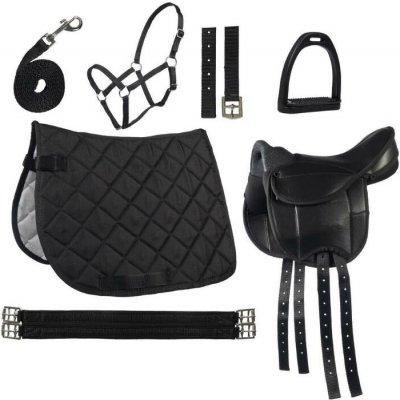 HKM Dětský kompletní set pro shetlandské poníky Lucy black – Sleviste.cz