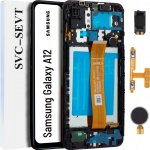 LCD Displej + Rám Samsung Galaxy A12 – Zboží Mobilmania
