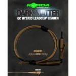Korda Hotové montáže Dark Matter Leader QC Hybrid Clip Clear 30 lbs 1 m – Sleviste.cz