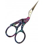 VTC Nůžky vyšívací ČÁP barevné 9 cm – Zboží Mobilmania