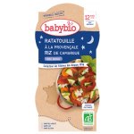 Babybio Večerní menu ratatouille po provensálsku s rýží 2 x 200 g – Hledejceny.cz