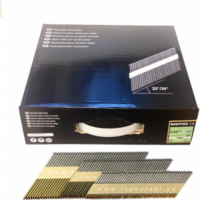 2,8x50 Konvexní ZINKOVANÉ hřebíky D-hlava, 2200ks, Bostitch BTCN560M2, DeWALT DCN692P2 – Zbozi.Blesk.cz