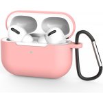 Enem Jednobarevný obal na Airpods Pro - s karabinou APP1OAIR059