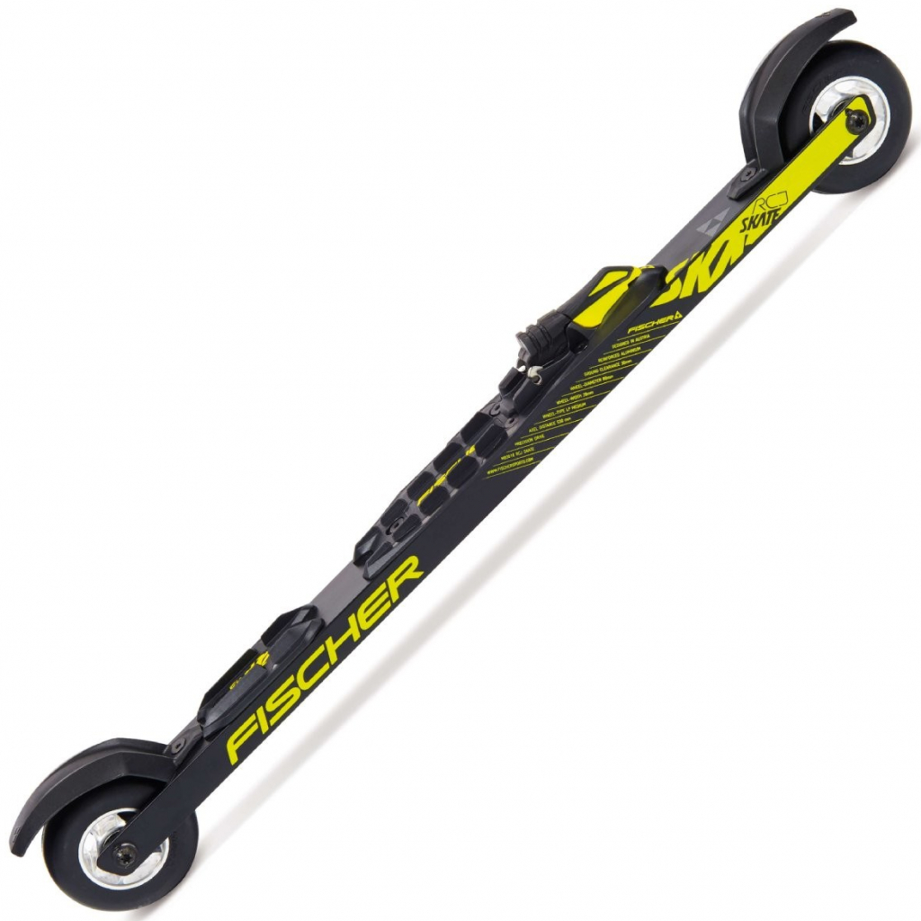 Лыжероллеры Fischer rc7 Classic. Лыжероллеры Fischer rc7 Skate. Лыжероллеры Fischer rc7 Skate + Rollerski Skate. Лыжероллеры rc7 Skate (2020) (черно/желтый)