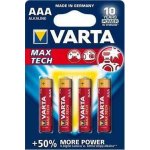 Varta Max Tech AAA 4ks VARTA-4703/4B – Sleviste.cz
