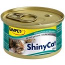 GimCat Shiny Cat kuře kreveta 70 g