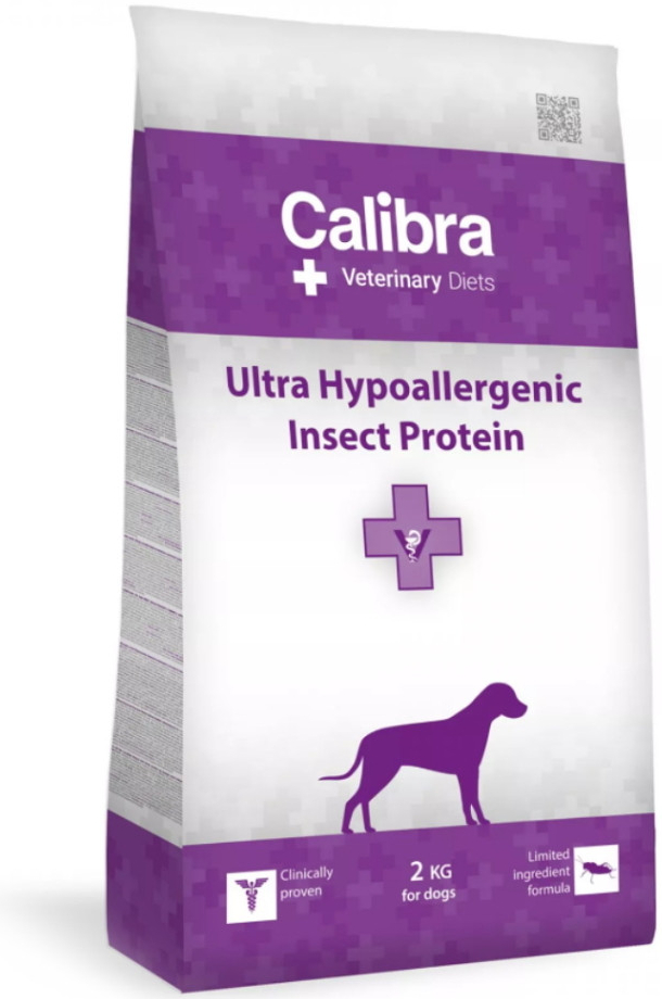 Calibra VD Dog Ultra Hypoallergenic Insect Protein 12 kg