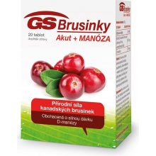 GS Brusinky Akut + manosa 20 tablet
