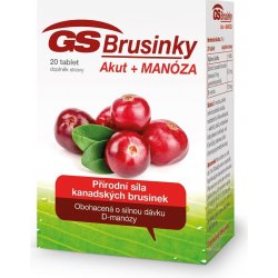 GS Brusinky Akut + manosa 20 tablet