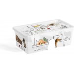 KIS C Box Style box bílá/barevná 34 cm 12 cm 19 cm – Zboží Dáma