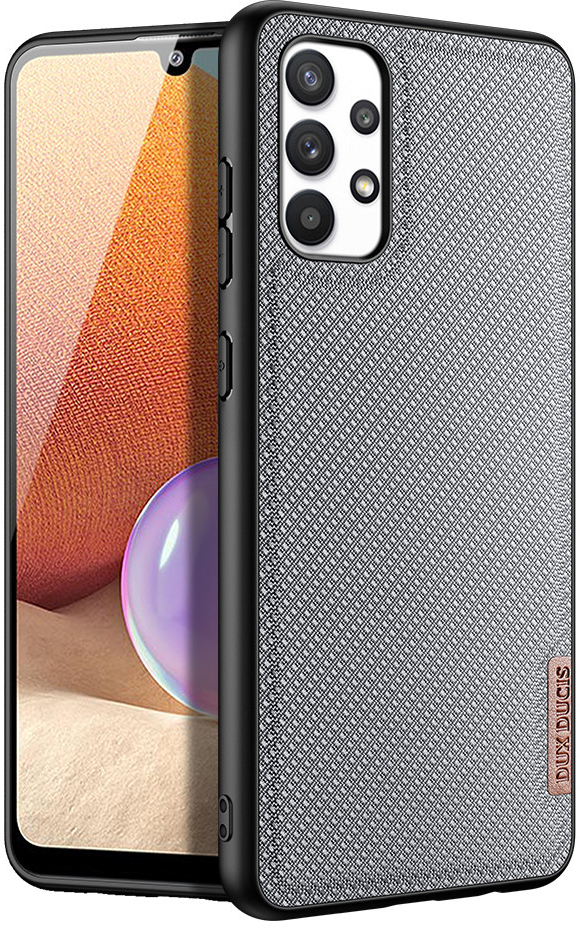 Pouzdro Dux Ducis Fino Samsung Galaxy A32 4G šedé