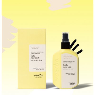Resibo Hello New One! přírodní sérum pro růst vlasů 100 ml – Zboží Mobilmania