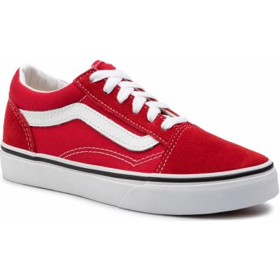 Vans Old Skool VN0A4BUUJV61 červená – Zboží Mobilmania