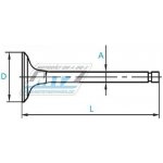 Ventil sací titanový Husqvarna TE250+TE310 / 06-09 + TC250 / 06-08 28.8000A5440