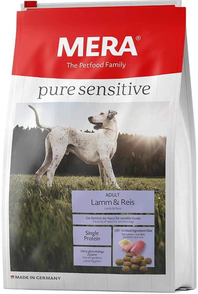 Mera Pure Sensitive Lamm and Reis 12,5 kg