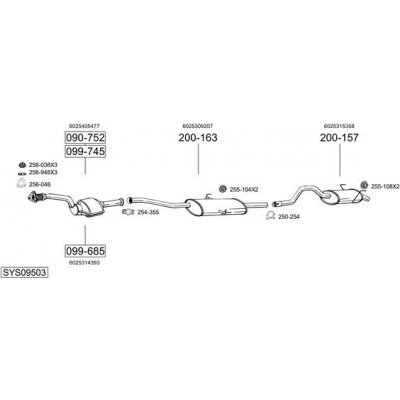 Bosal BS 853-957 – Hledejceny.cz