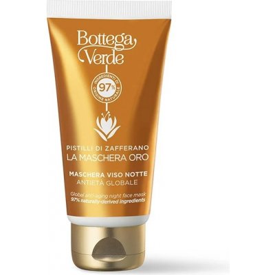 Bottega Verde Zlatá maska globální noční pleťová maska proti stárnutí 50 ml – Zboží Mobilmania