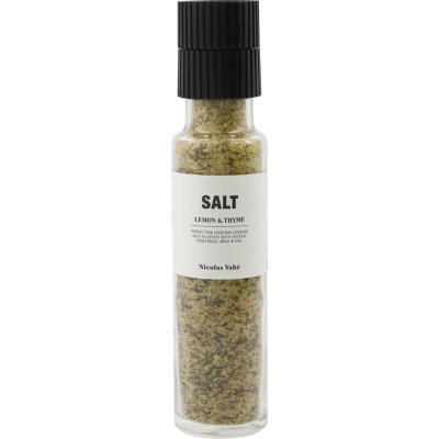 Sůl LEMON & THYME s citrónem a tymiánem Nicolas Vahé 320g – Hledejceny.cz