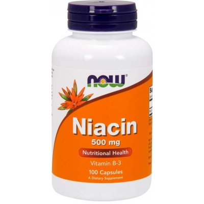 Now Foods Niacin 500 mg 100 tablet – Hledejceny.cz