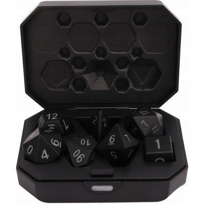 Sada 7 hracích kostek RPG podsvícená – Hledejceny.cz