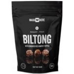 Maso Here Hovězí Biltong s kampotským pepřem 50 g – Zbozi.Blesk.cz