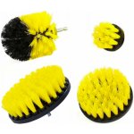 Sada čistících kartáčů na vrtačku 4 ks, Kraft&Dele KD10995 – Sleviste.cz