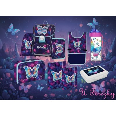 Oxybag Školní sada set Premium Motýl 9 ks – Sleviste.cz