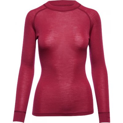 Thermowave Dámské funkční triko merino WARM long sleeve Thermowave tibetan red – Zboží Dáma