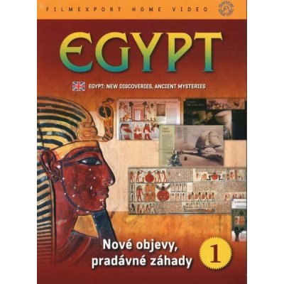 Egypt: Nové objevy, pradávné záhady 1. DVD – Hledejceny.cz