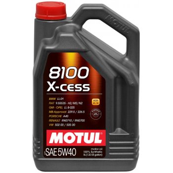 Motul 8100 X-CESS 5W-40 5 l