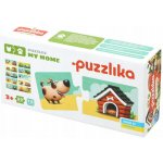 Puzzlika 13074 Můj domov naučné 20 dílků – Zboží Dáma