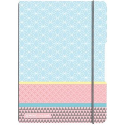 Herlitz sešit flex A5 čtverečkovaný PP Pastels Mix – Sleviste.cz